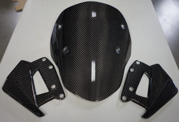 BMW R1300GS Sport Carbon Windshield (Non-Radar Version)